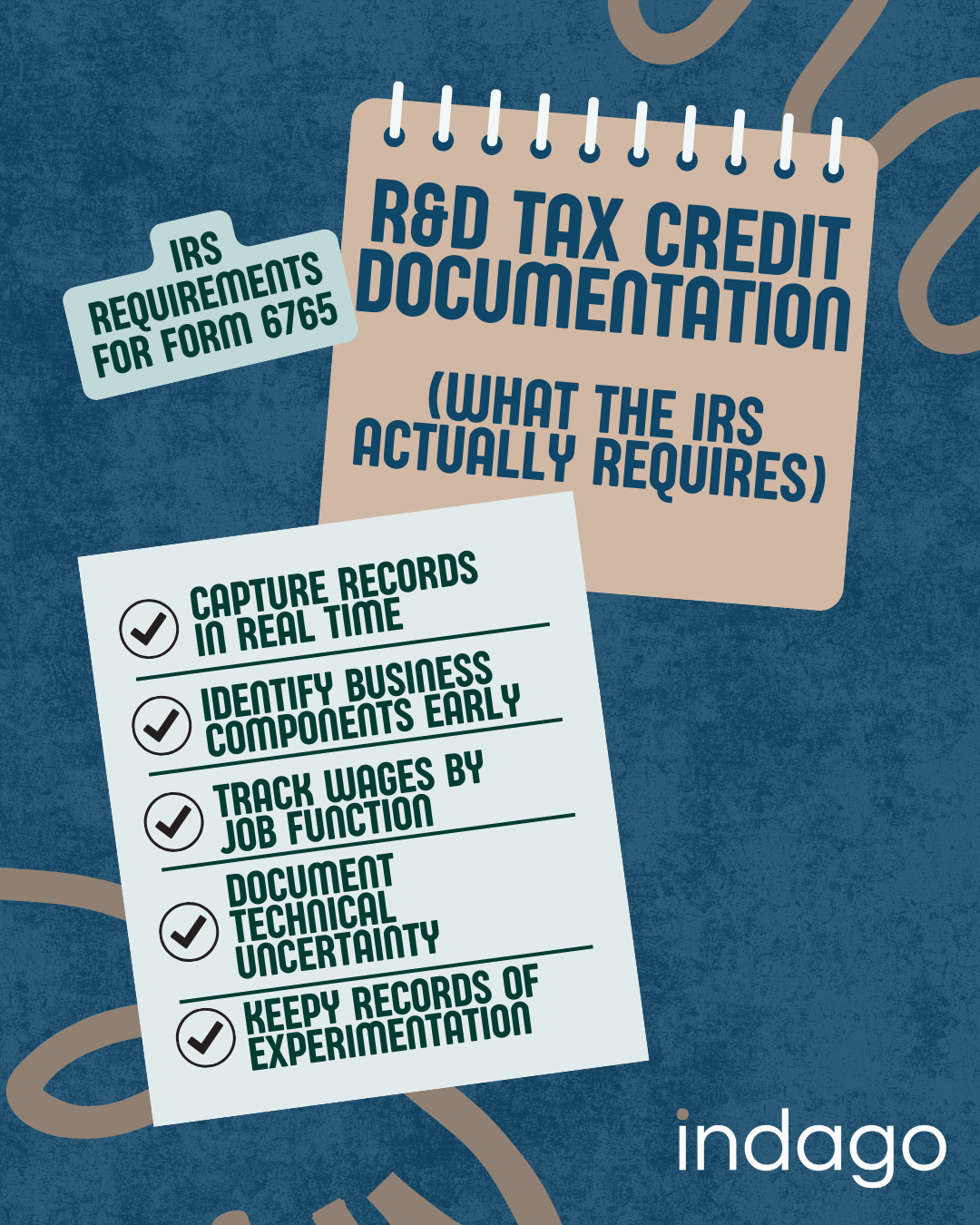 Indago | R&D Tax Credit Documentation