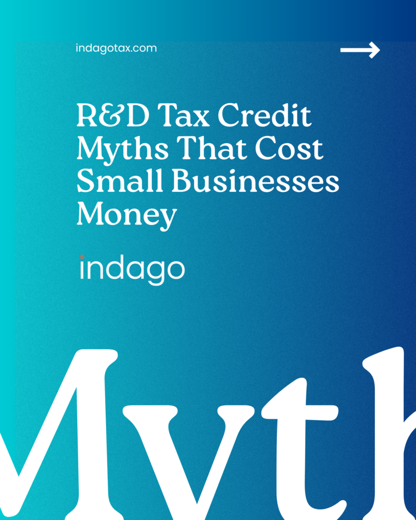 R&D Tax Credit Myths | Indago Inc