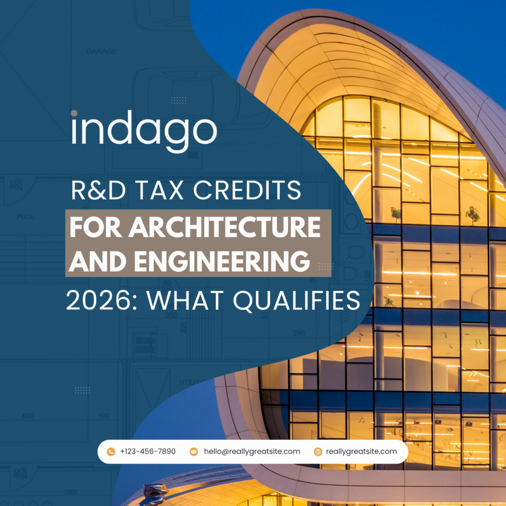 R&D Tax Credits For Architecture and Engineering 2026 | Indago