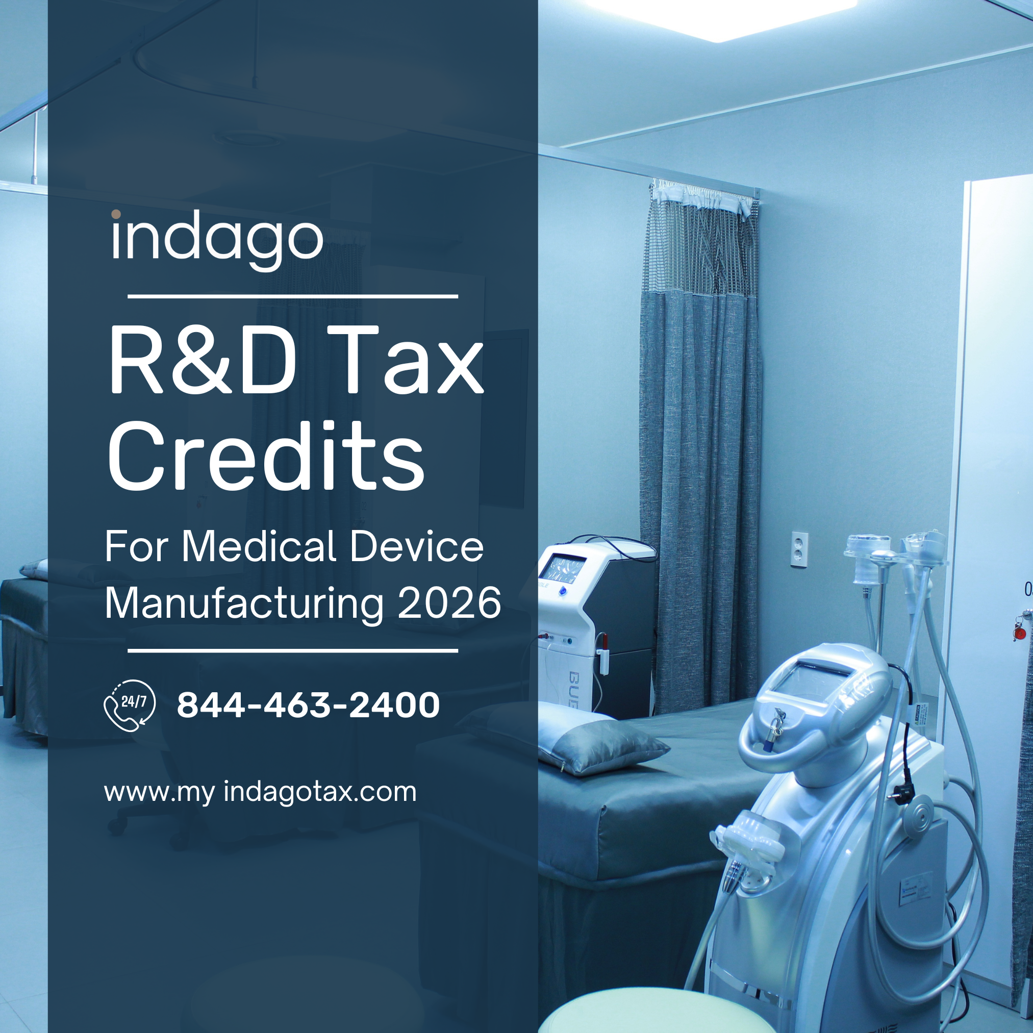 R&D Tax Credits for Medical Device Manufacturing 2026 | Indago